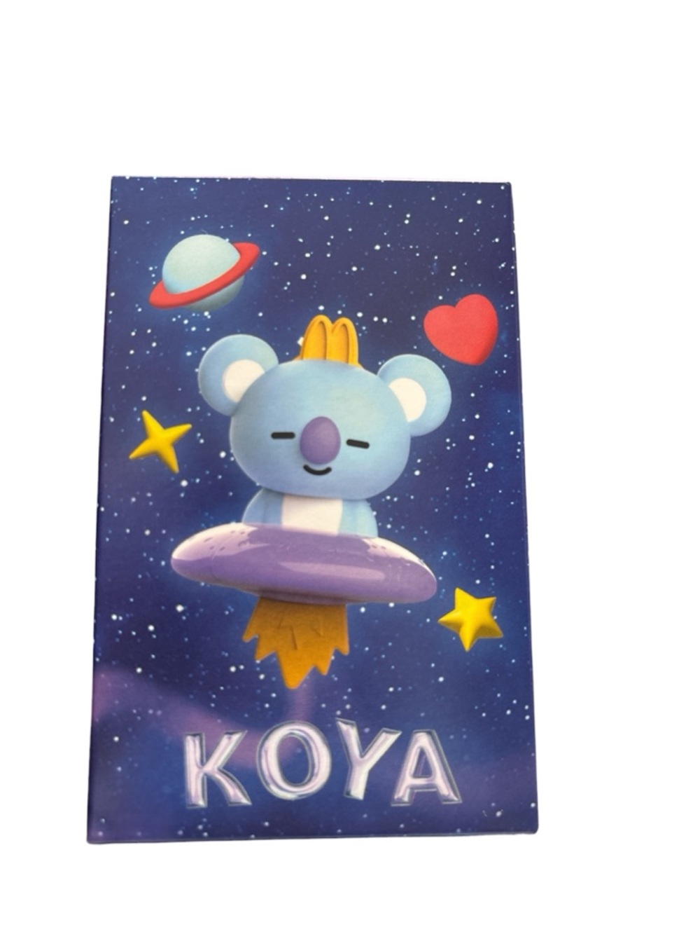 Koya Space Cartoon Notebook - Blue